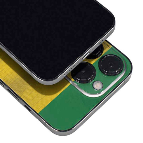 Brazil Soccer Flag iPhone 16 Pro Skin